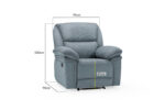 Elio Recliner Sofa - Image 20