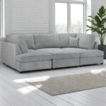 carnaby boucle fabric sofa
