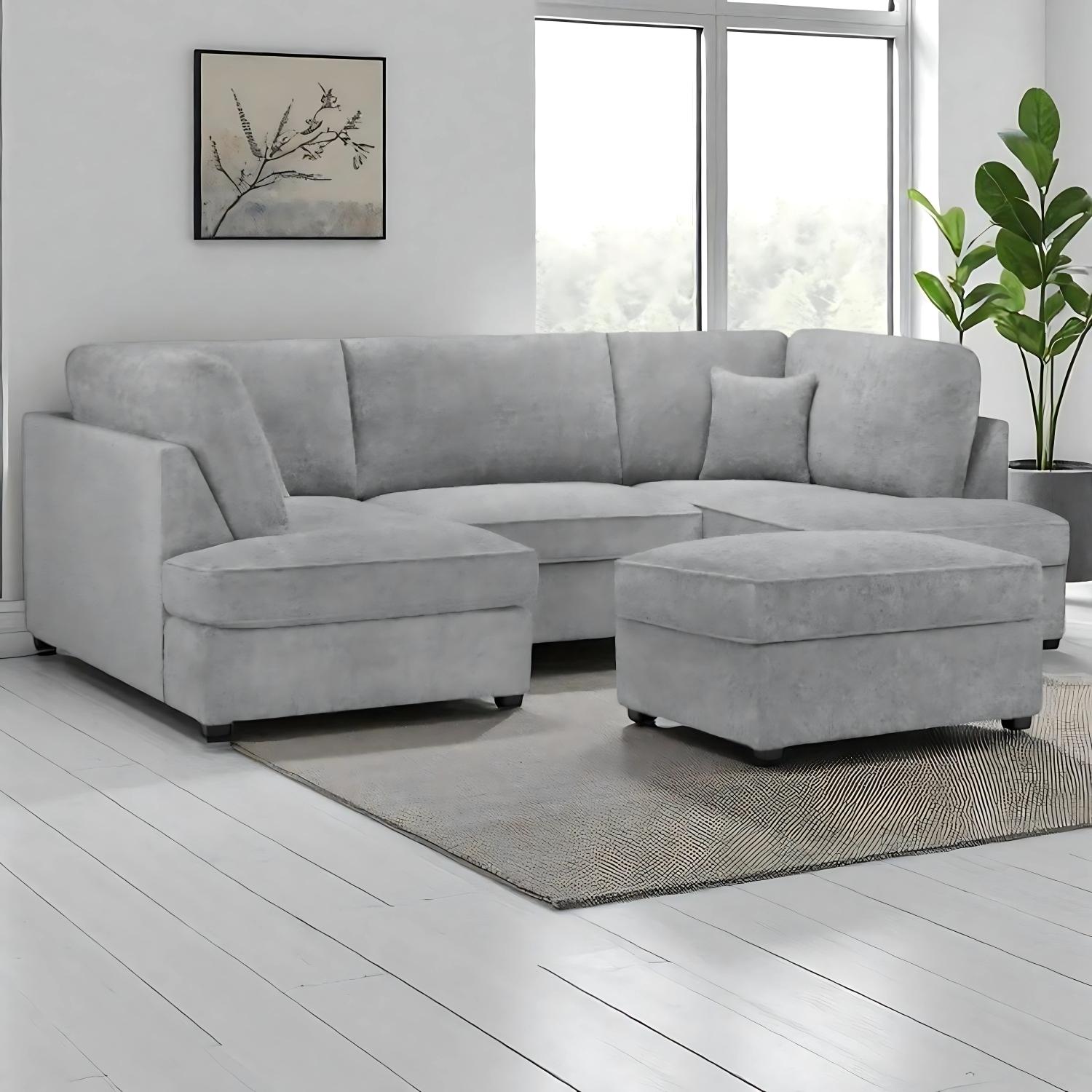carnaby boucle fabric sofa