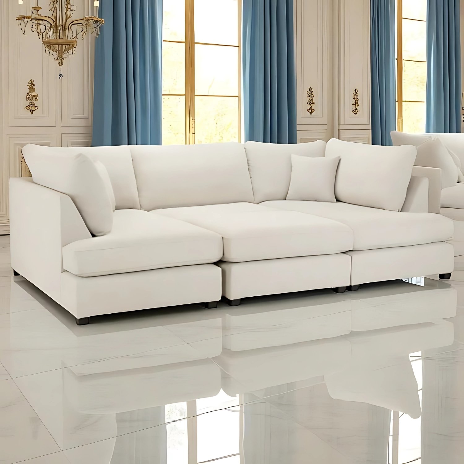 carnaby classic fabric sofa