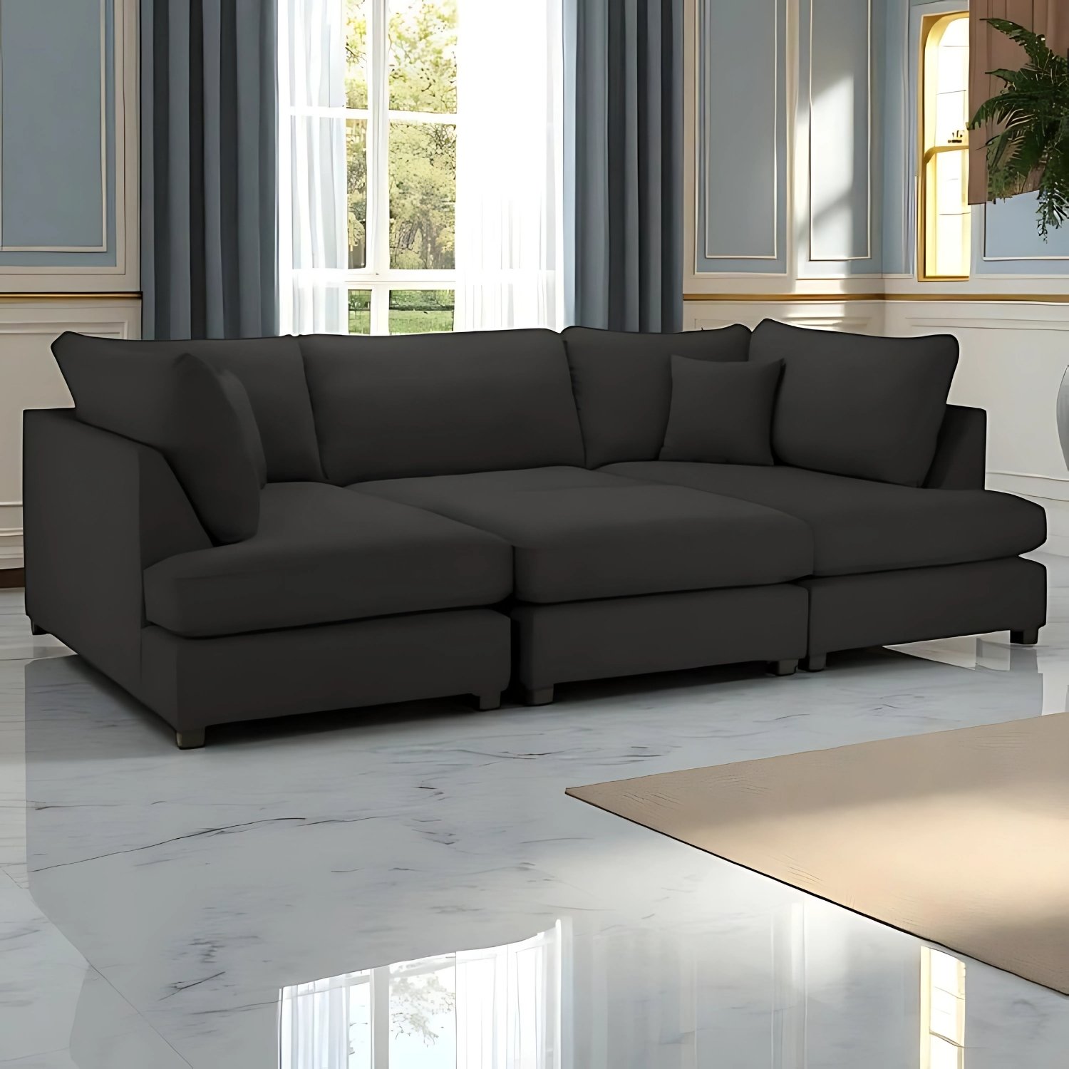 carnaby classic fabric sofa