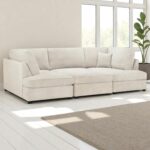 carnaby boucle fabric sofa