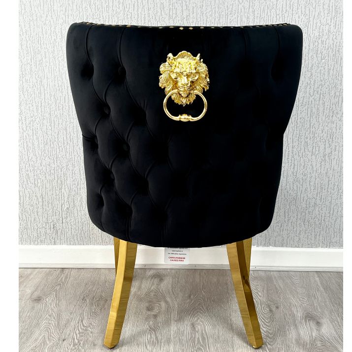 Valentino Gold Legs Chair - Image 13