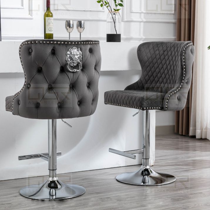 Valentino Breakfast Stool PU Leather - Image 4