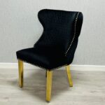Valentino Gold Legs Chair - Image 3