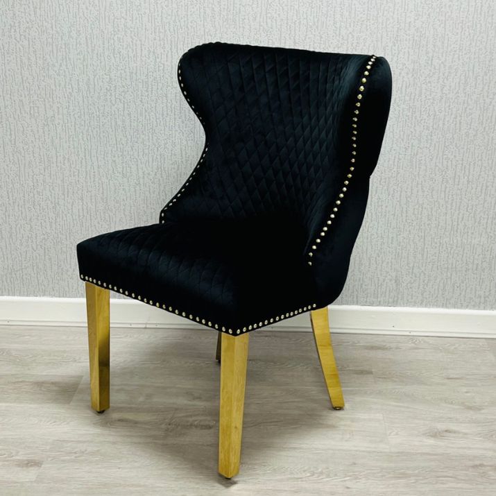 Valentino Gold Legs Chair - Image 3