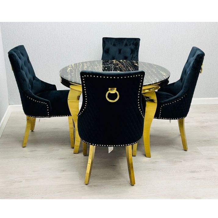 Majistics gold leg chairs - Image 5