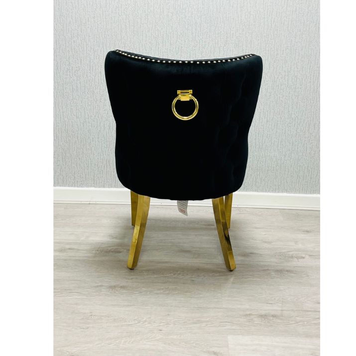 Valentino Gold Legs Chair - Image 8