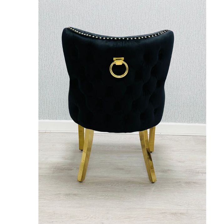 Valentino Gold Legs Chair - Image 9