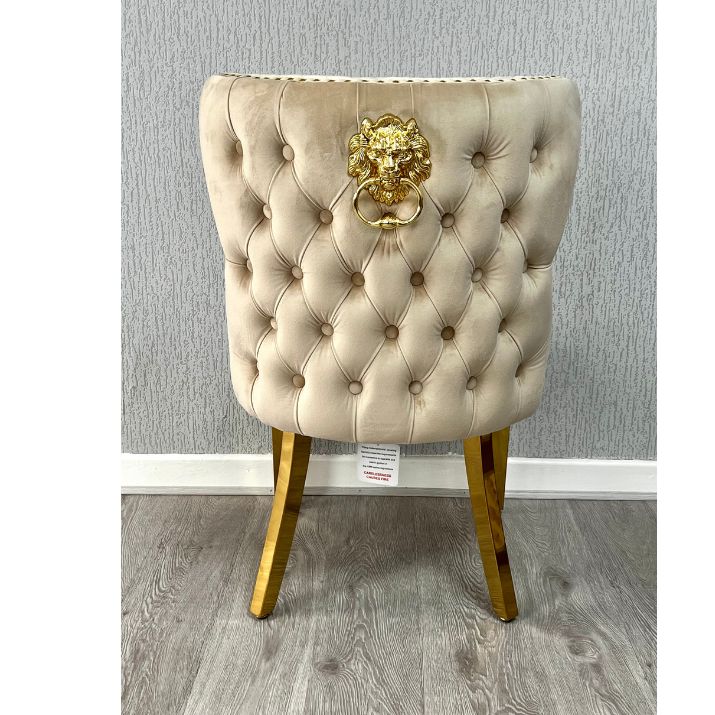 Valentino Gold Legs Chair - Image 10