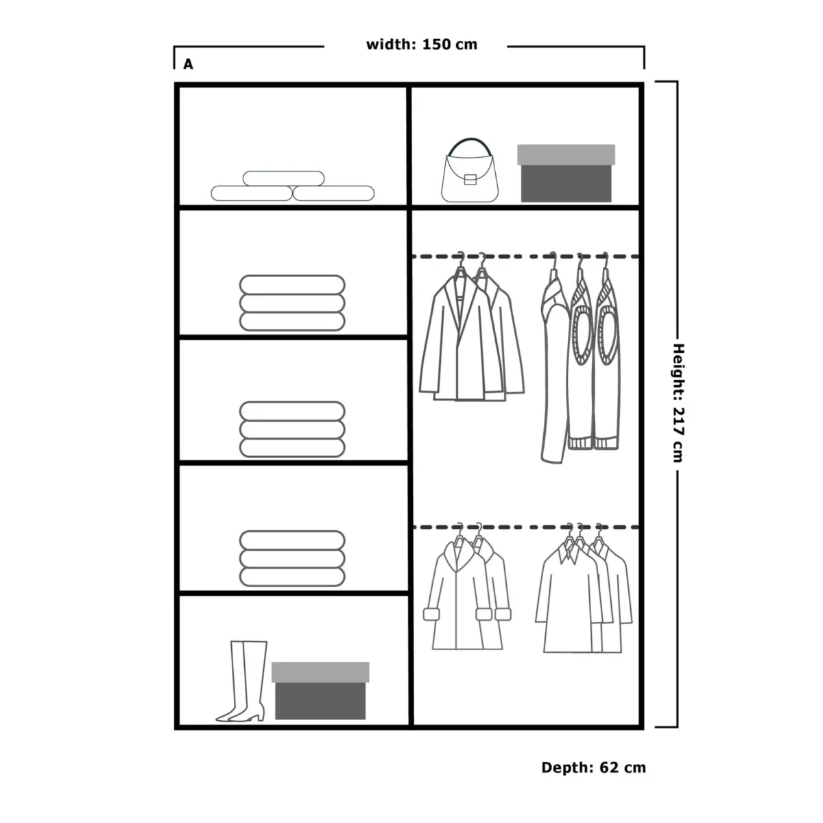etna sliding wardrobe