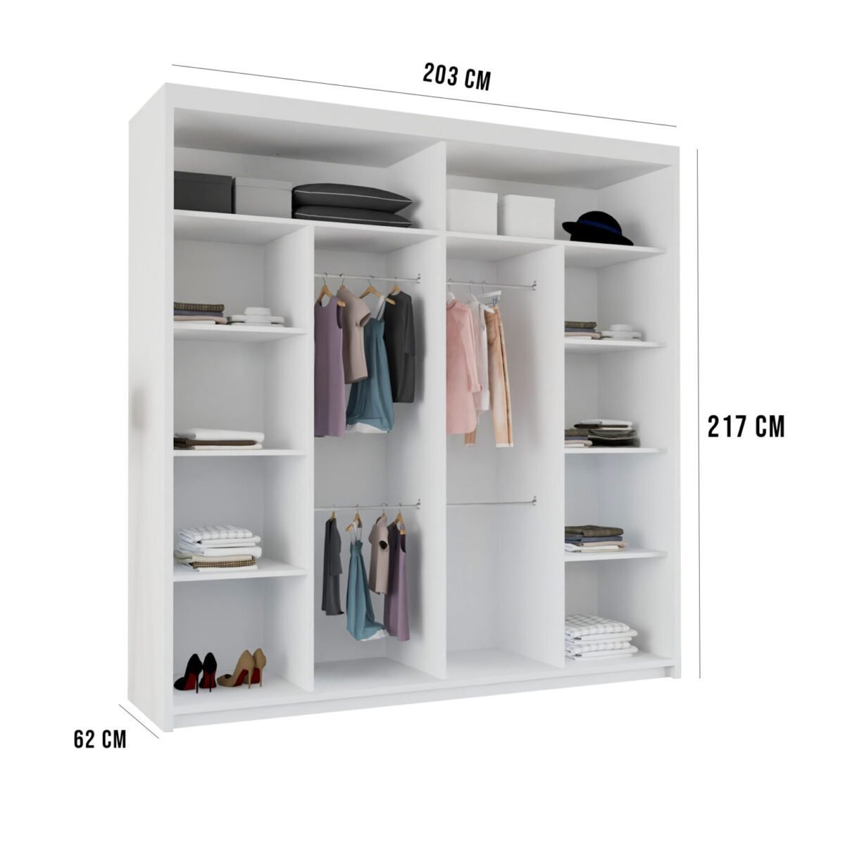 lyllie sliding wardrobe