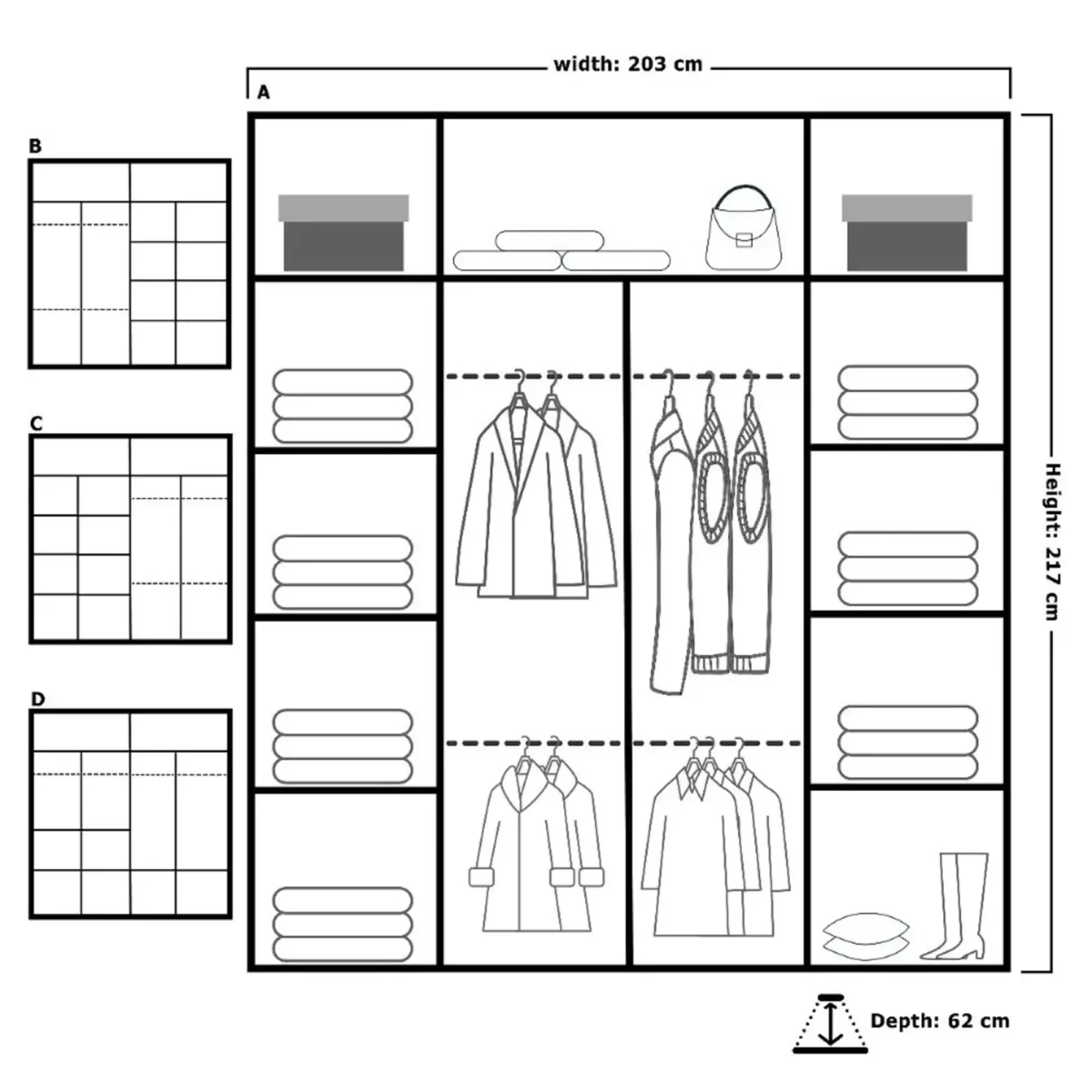 jamajka sliding wardrobe
