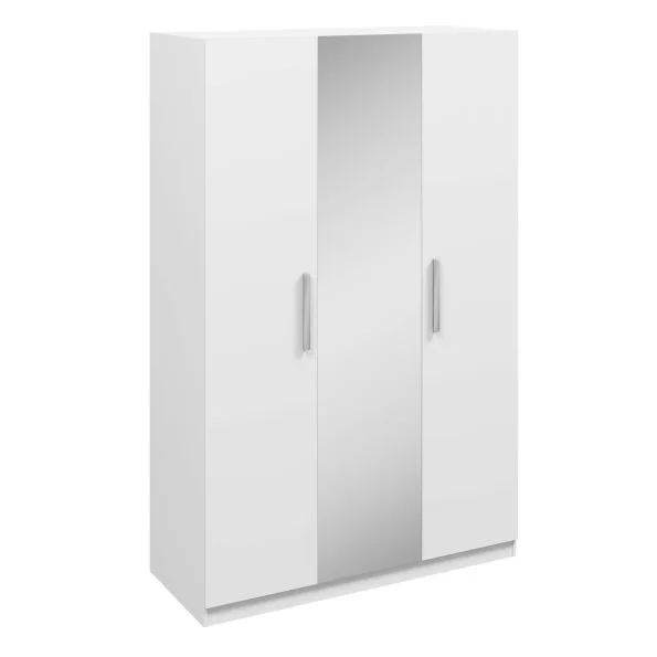 aspen 3 door mirrored wardrobe