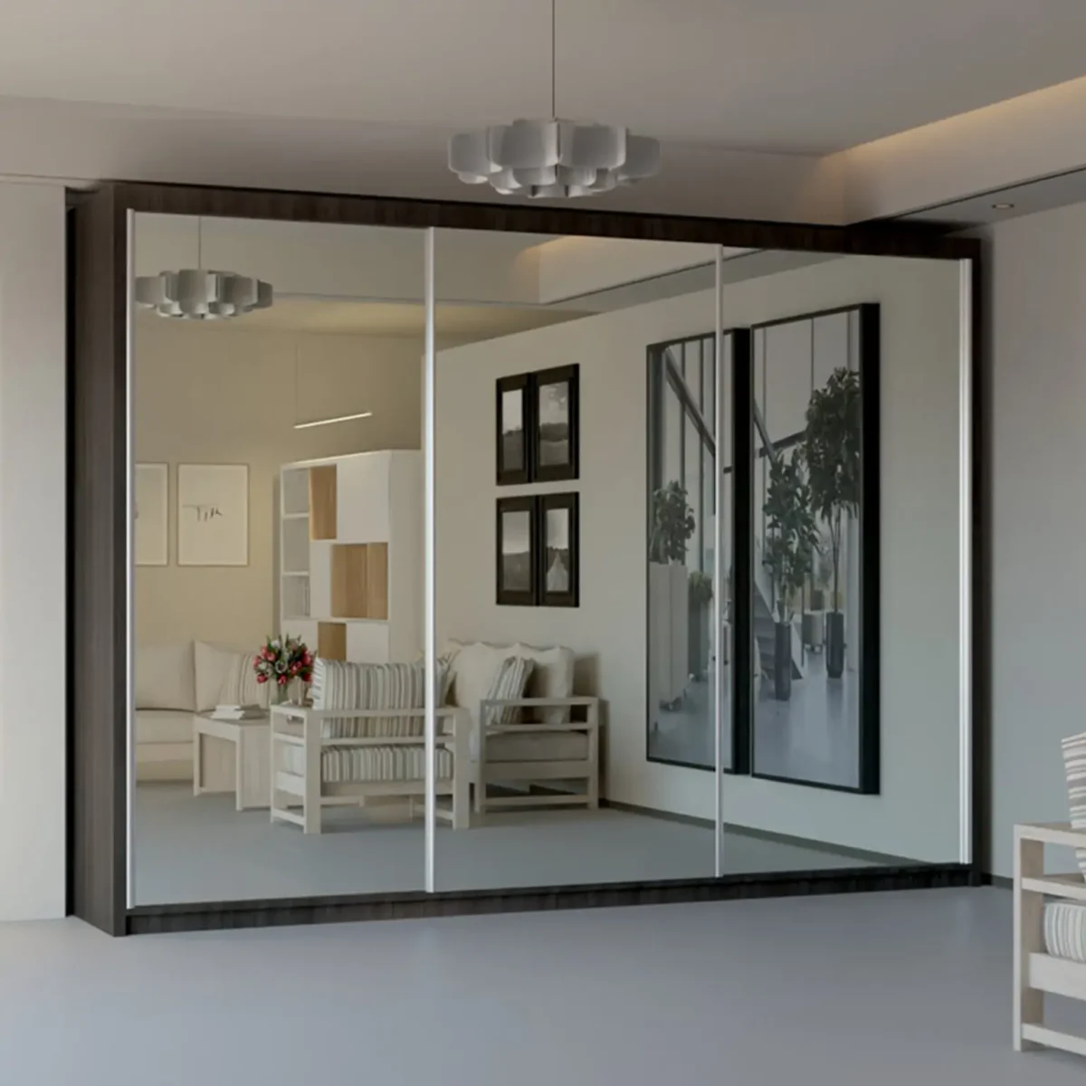 chicago all color sliding wardrobe including 250cm