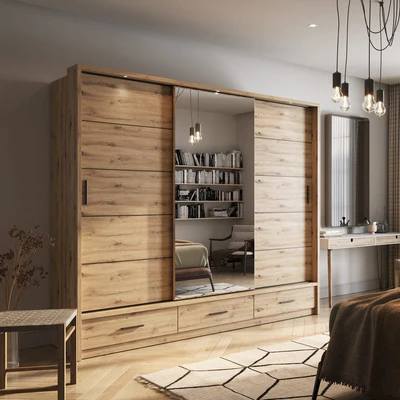 arti ar 01 sliding door wardrobe 250cm