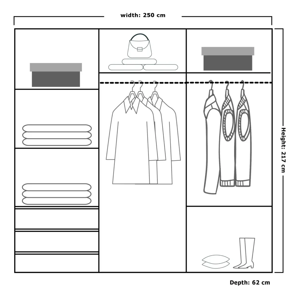 etna sliding wardrobe