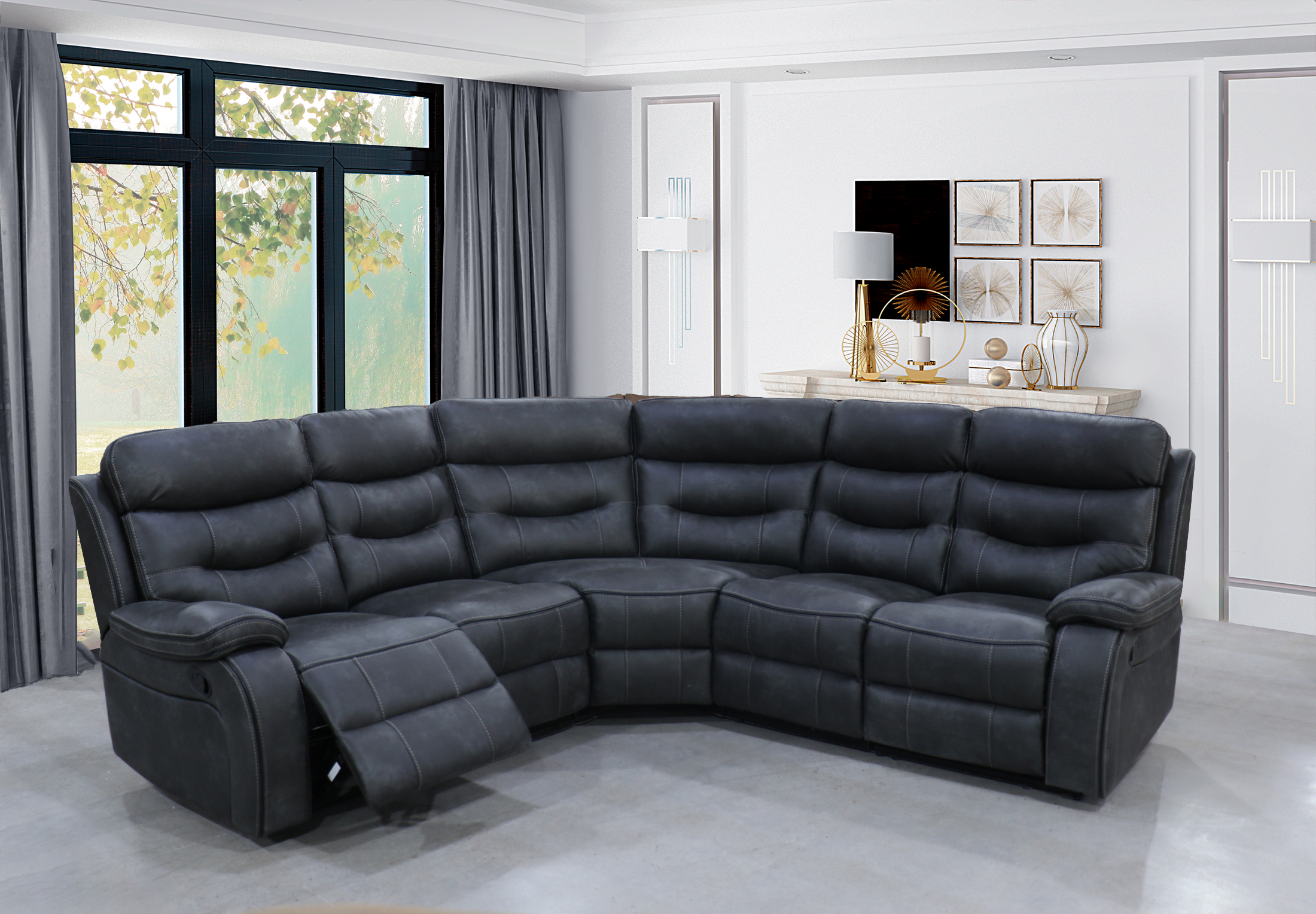 gabrielle sectional sofa