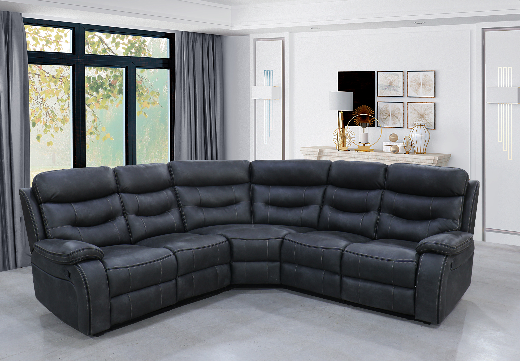 gabrielle sectional sofa