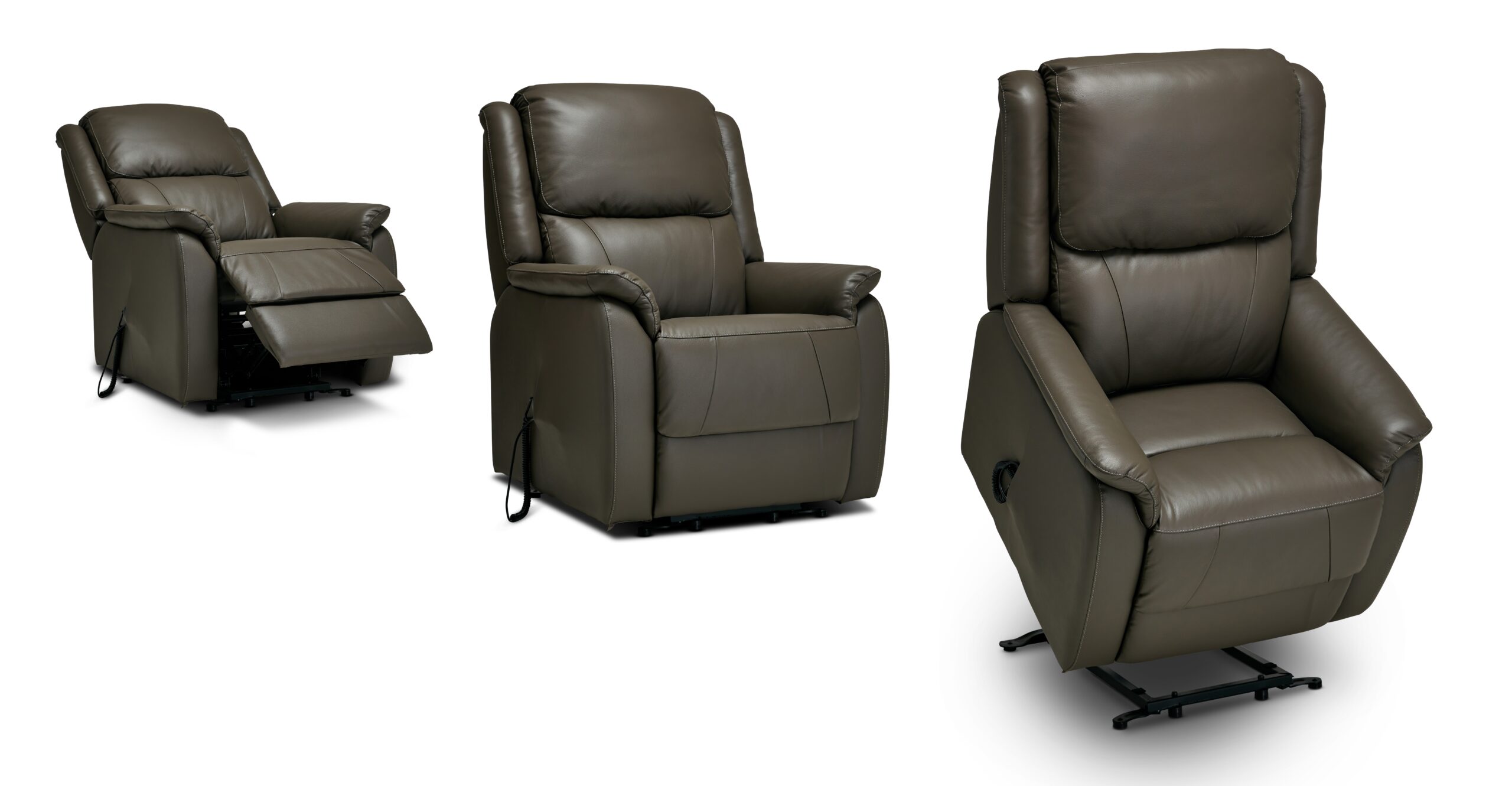 palermo recliner leather chair