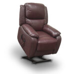 palermo recliner leather chair