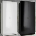 bobby 2 door wardrobe