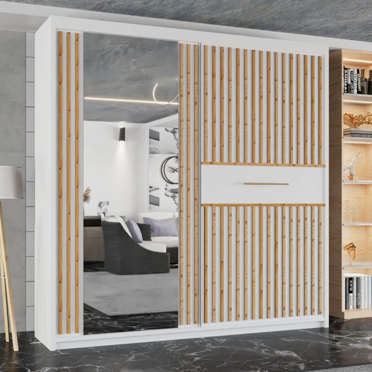 lyllie sliding wardrobe