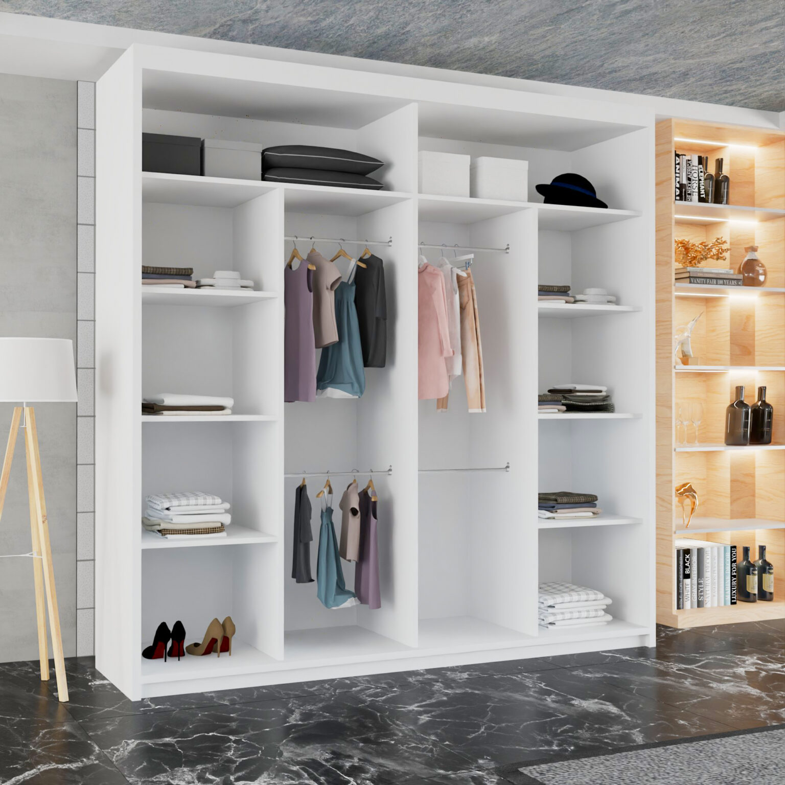 lyllie sliding wardrobe