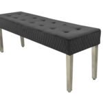 majestic benches dark grey