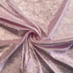 baby pink crush velvet