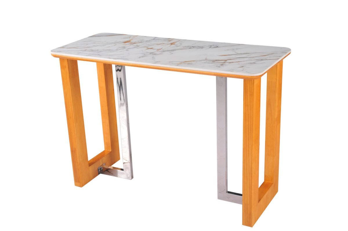 engelberg breakfast table cream & gold bar