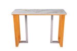 engelberg breakfast table cream & gold bar