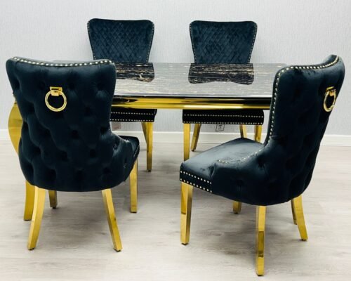 sofia marble dining table