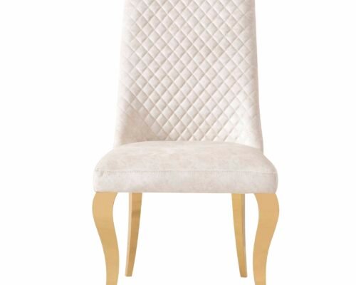 roxby dining chair grey & chrome
