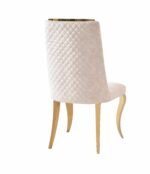 roxby dining chair cream & chrome