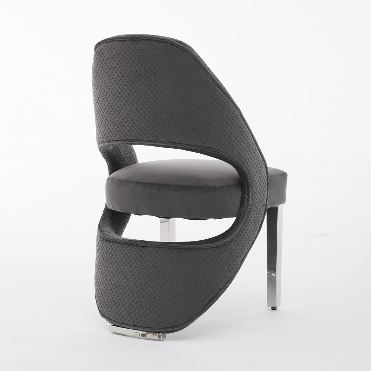 santorini cream gold chair