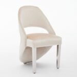 santorini cream gold chair