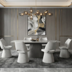 monaco grey dining table