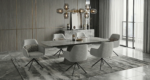 monaco grey dining table