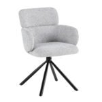 tuscany beige 360 swivel chair grey