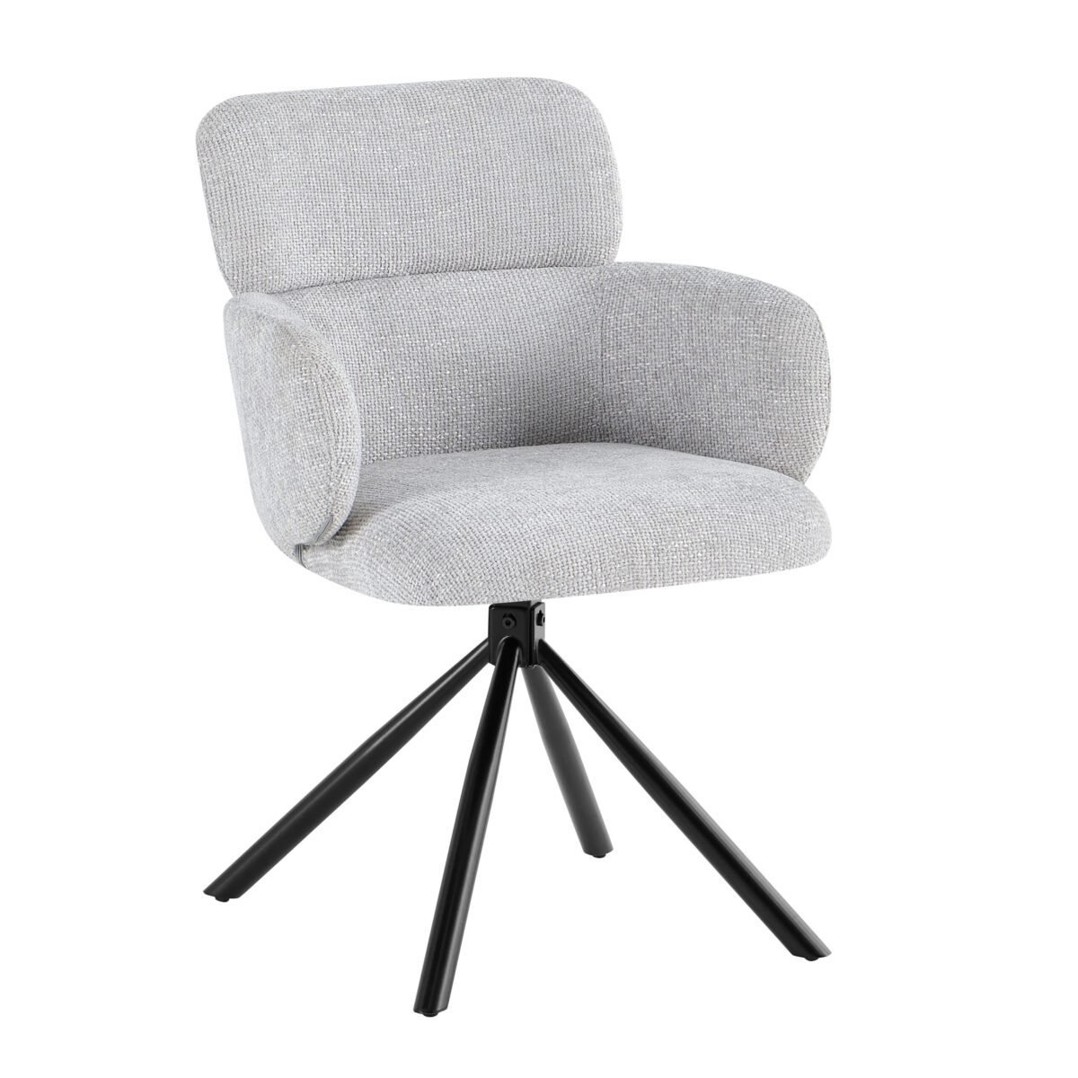 tuscany beige 360 swivel chair grey