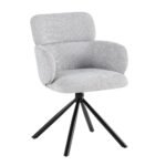 tuscany beige 360 swivel chair grey