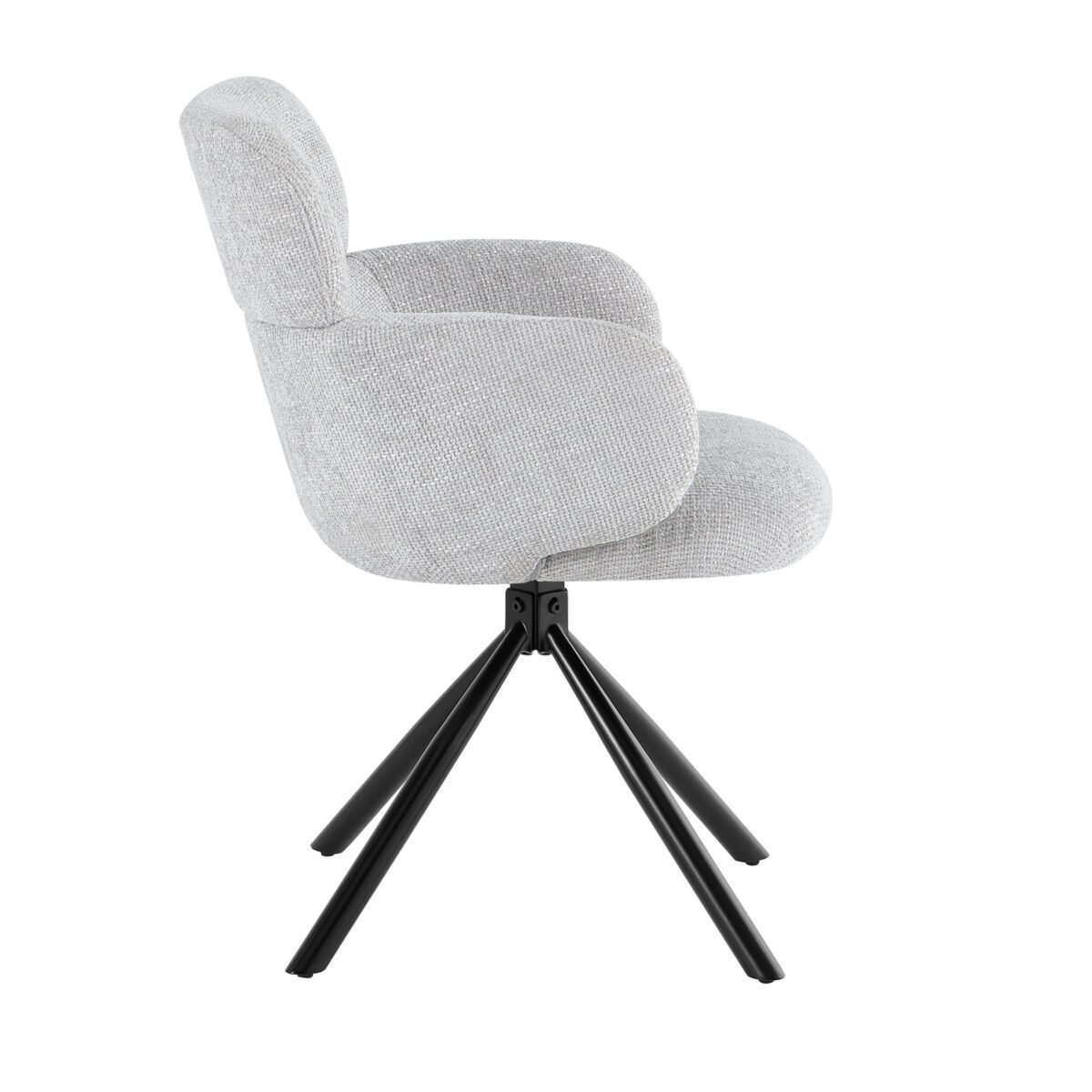 tuscany beige 360 swivel chair grey