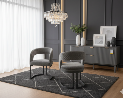 lina marble dining table grey metal base