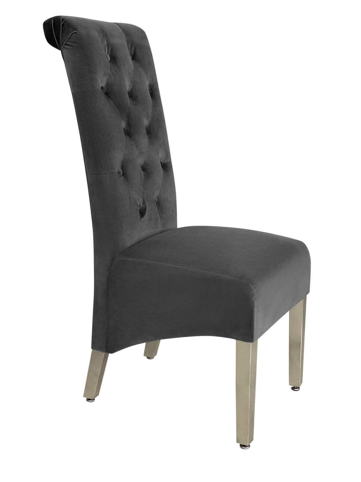 sofia dining chairs dark grey