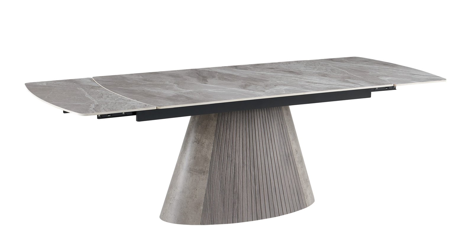 monaco sintered stone extendable table