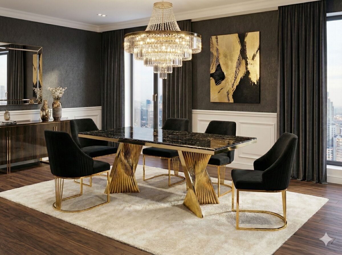 ravello marble dinning table