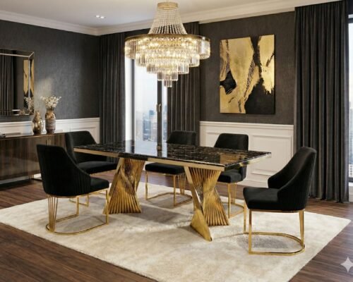 ravello marble dinning table