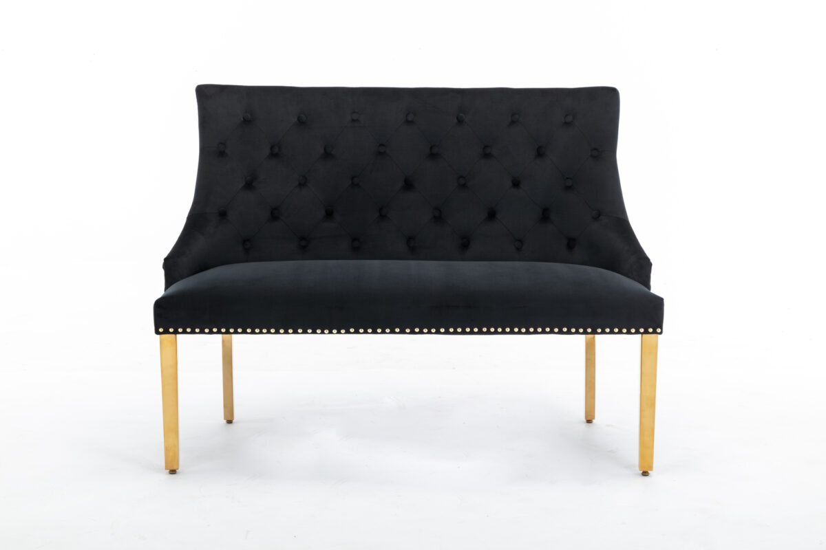 majestic luxury high back bench dark grey