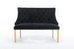 majestic luxury high back bench dark grey